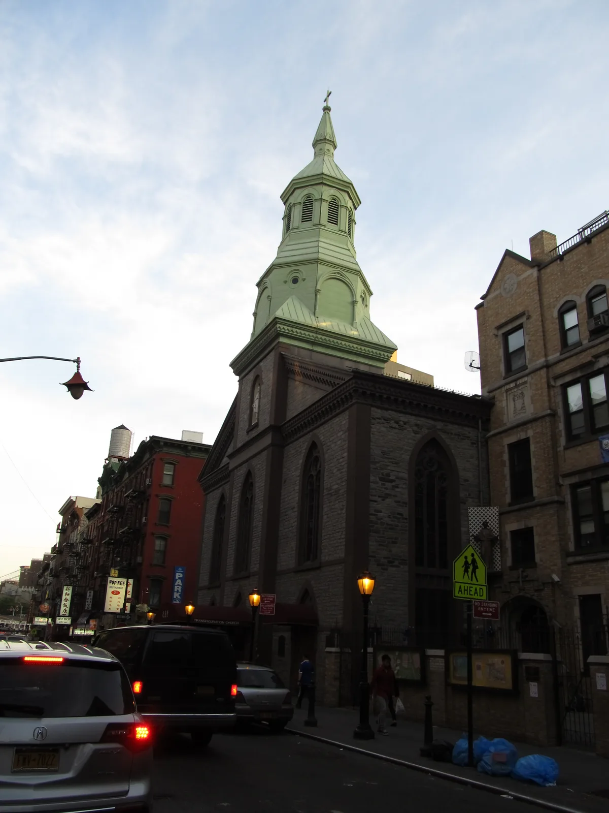 View of Church of the Transfiguration in New York, NY